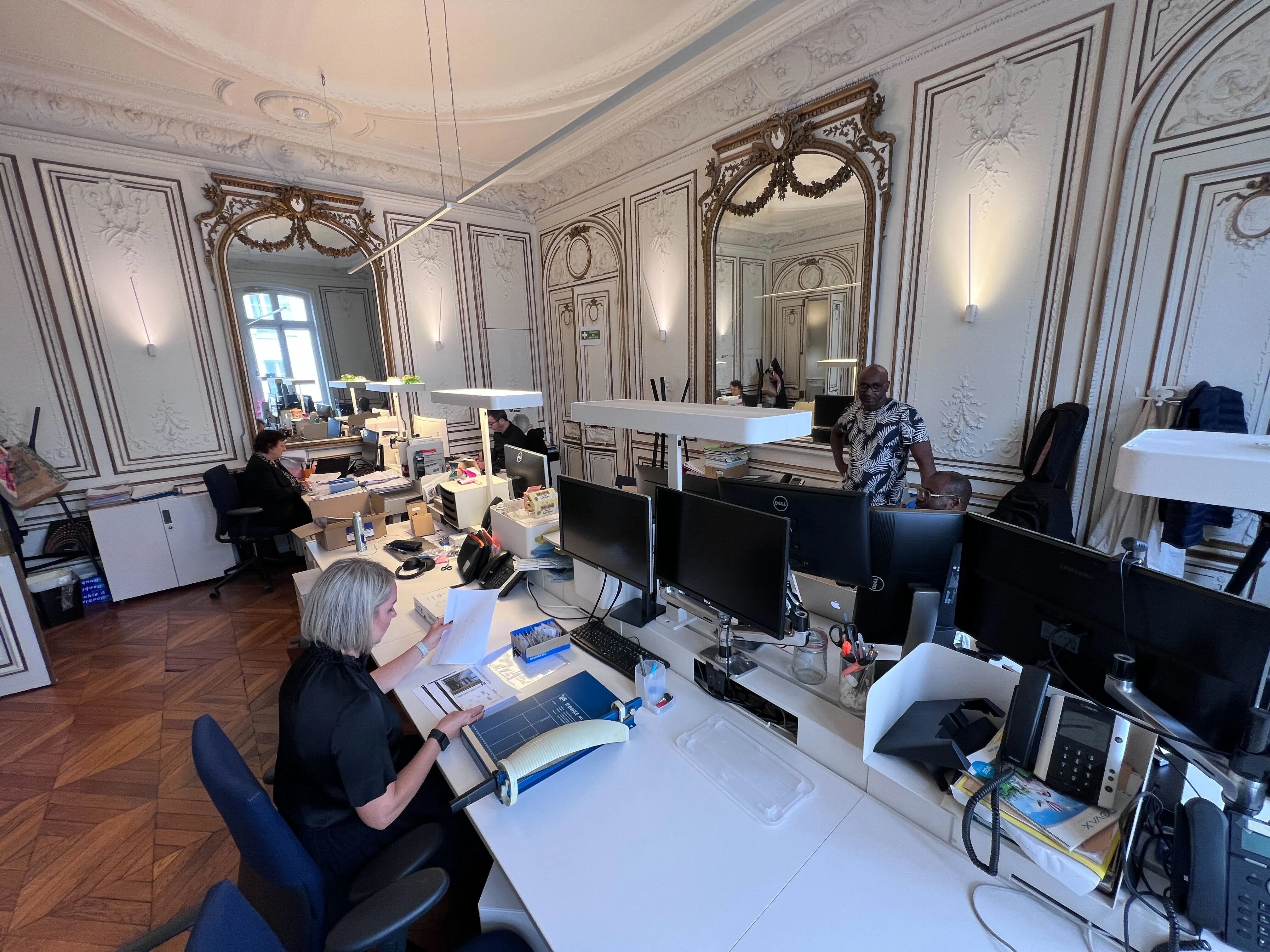 Photo of the interior of La Science office in Paris.