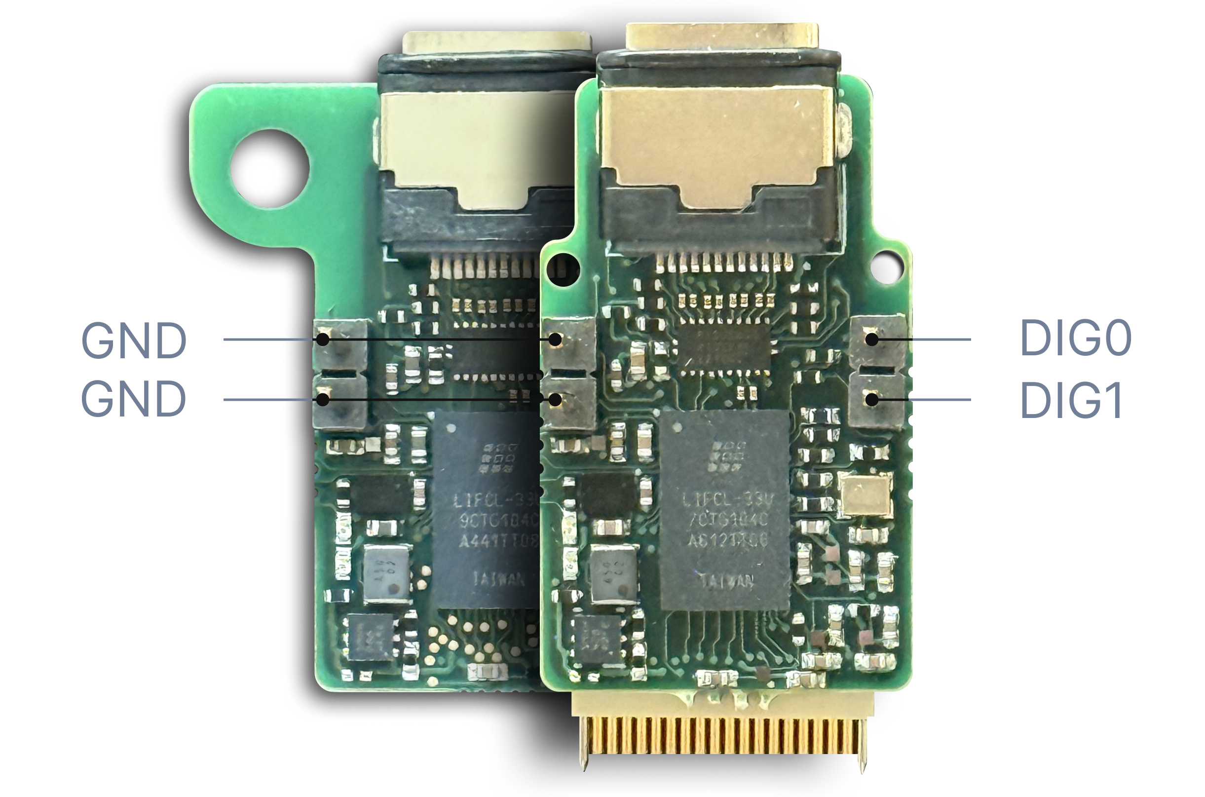 A photo of the Axon NeRV Adapter