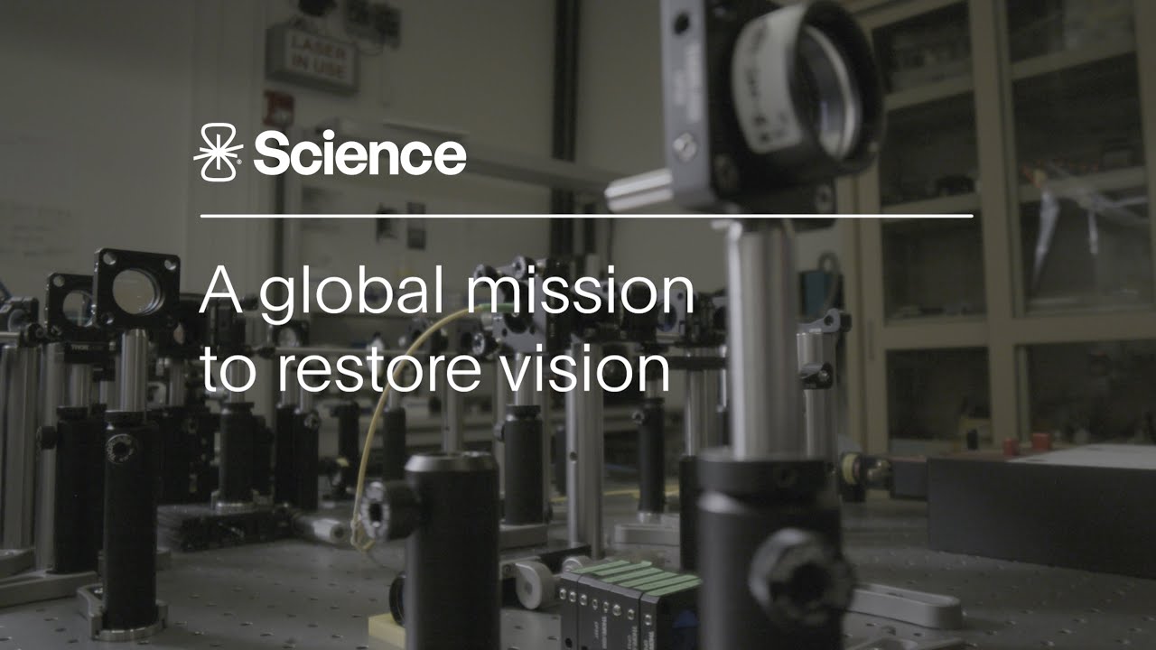 Watch on YouTube: A global mission to restore vision | PRIMA by Science